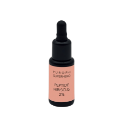 Facial Serum With Lifting Effeect SUPERHERO Peptide + Hibiscus 2% 