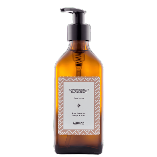 Massage Oil Happiness Rose Geranium, Orange & Mint Body And Balms