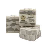 Handcrafted face Soap CLEOPATRA with Dead Sea Mud, Olive Aroma & Sweet Vanilla Notes