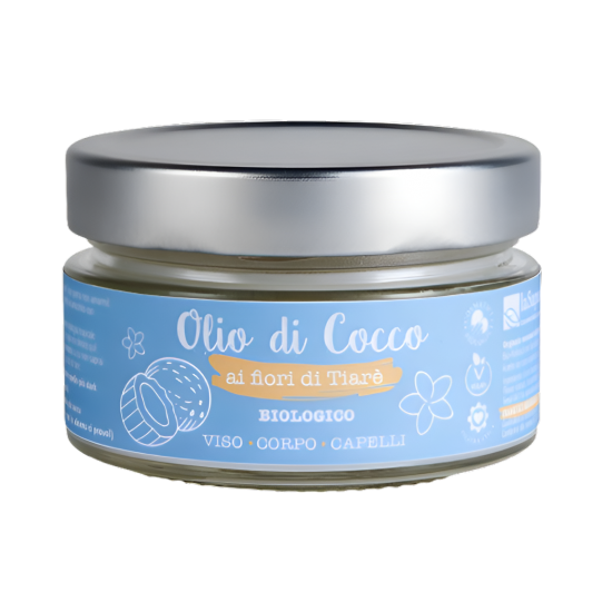 Organic Coconut Oil with Tiarè Flowers Skin Care