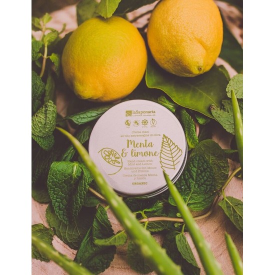 Nourishing and soothing Hand Cream Mint Lemon_60ml Body And Balms