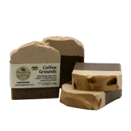 Body Exfoliating Soap with Filter Coffee Grains & Amaretto Scent