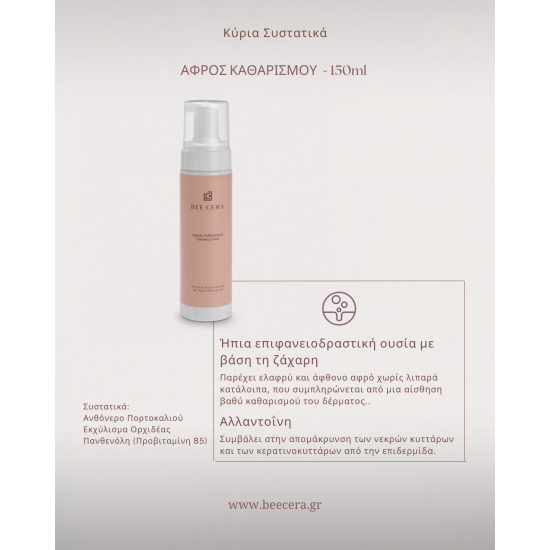 Natural Cleansing Foam for Deep Purification & Hydration Skin Care