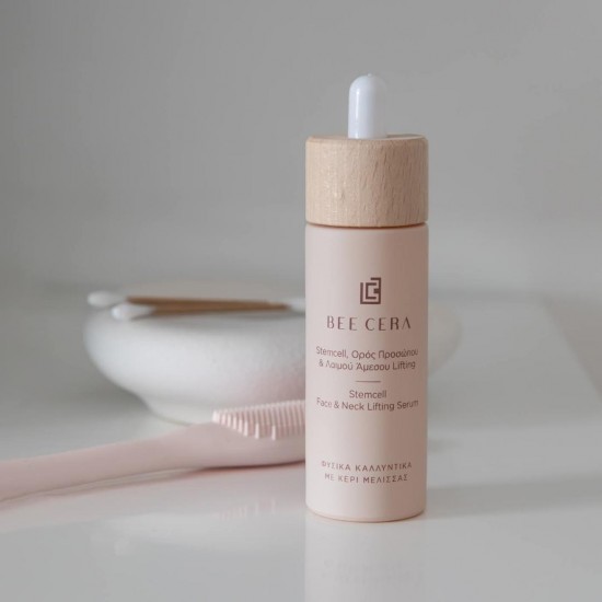 Face & Neck Serum with Stem Cells for Instant Lifting Skin Care